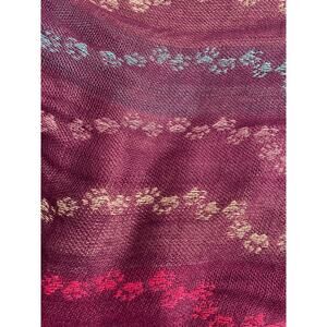 scarf paw print Greater Good 70" X 22" sarong hijab shoulder‎ neck head scarf